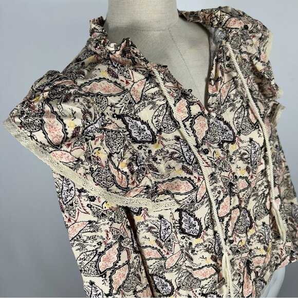 ❤️ Atelier Reve Floral Paisley Boho Blouse 36 or 6 - Picture 13 of 13